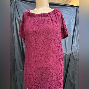 Chance or Fate Burgundy Lace Top